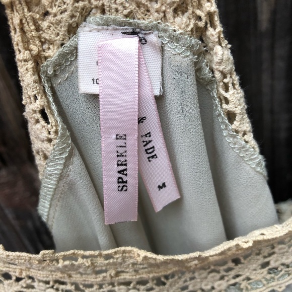 Sparkle & Fade -  Green T-Back Tunic - Size Med - Picture 8 of 8